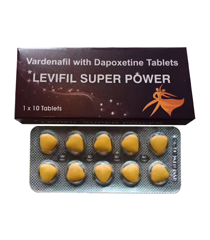 超級樂威壯雙效錠 Levifil Super Power ｜勃起與延時雙效合一